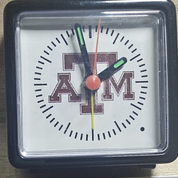 Texas A&M Mini Clock‎ - Picture 2 of 9